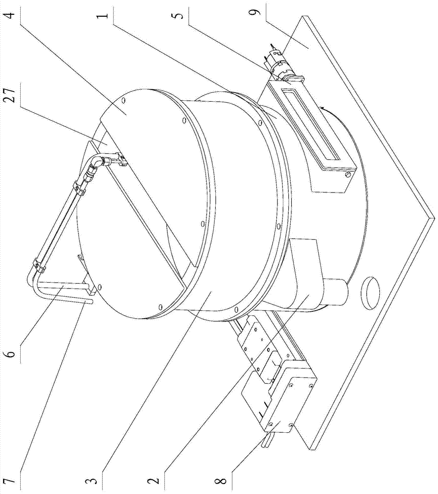 A cup structure that prevents high-pressure water mist from splashing