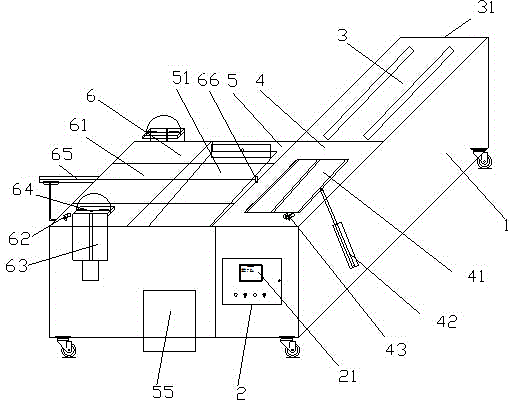 Automatic waste embryo barreling machine for avian influenza vaccine production process