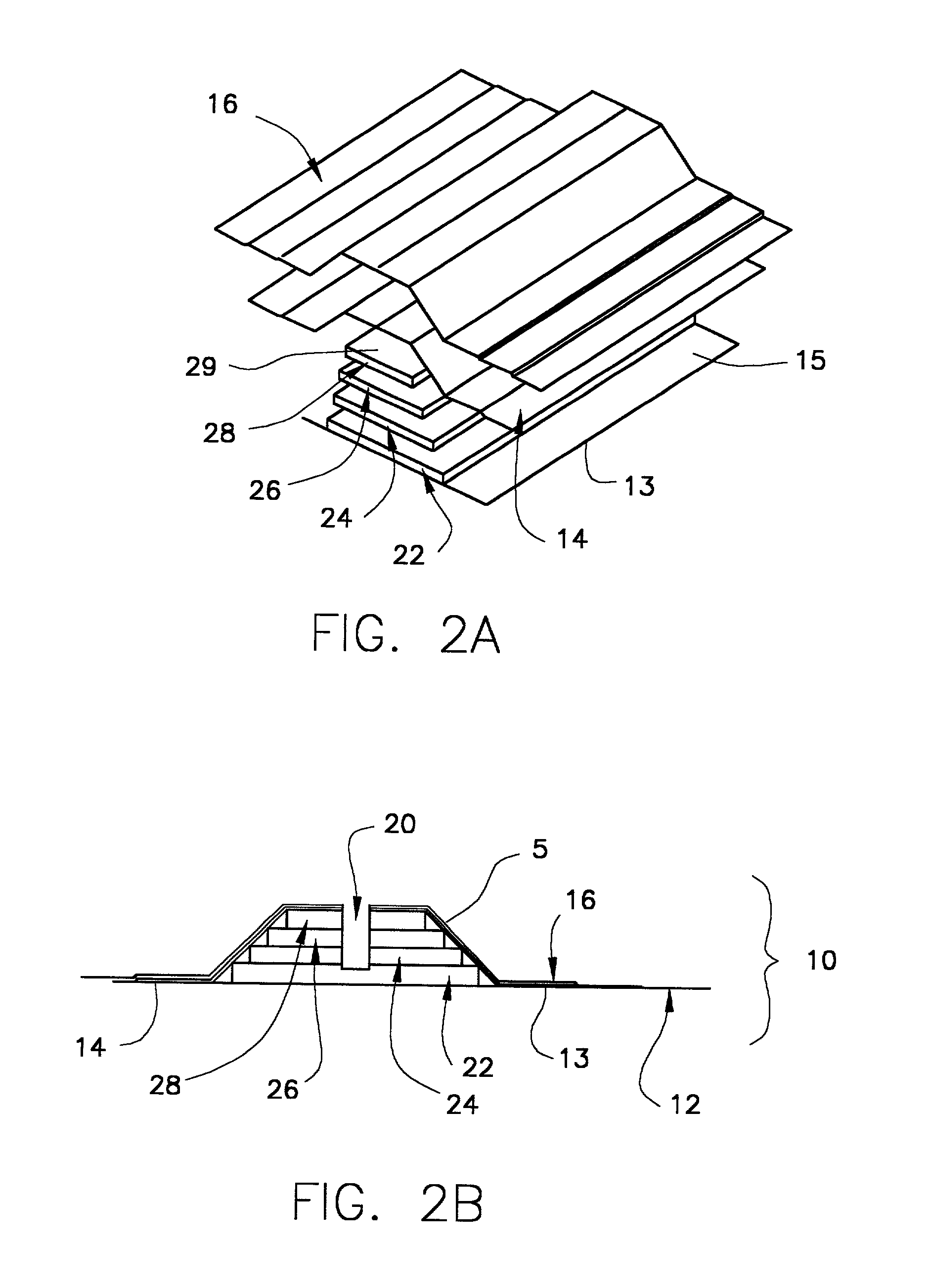 Structural element with rib-receiving member