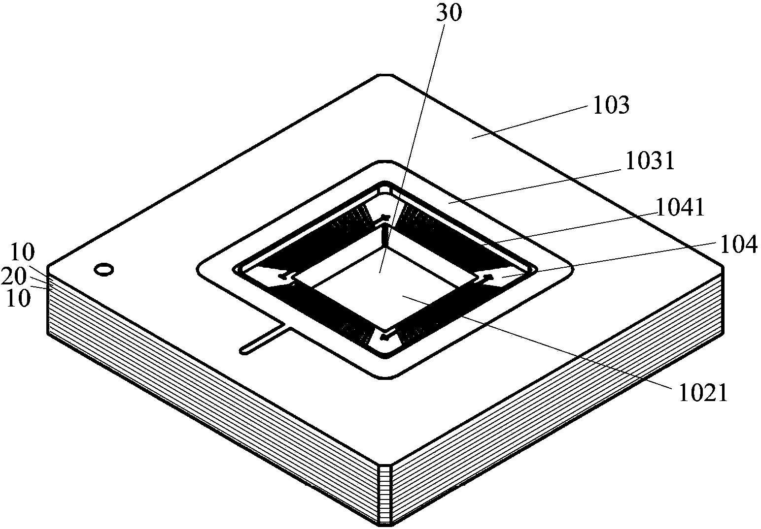 Packaging shell based on LCP substrate and preparation method thereof