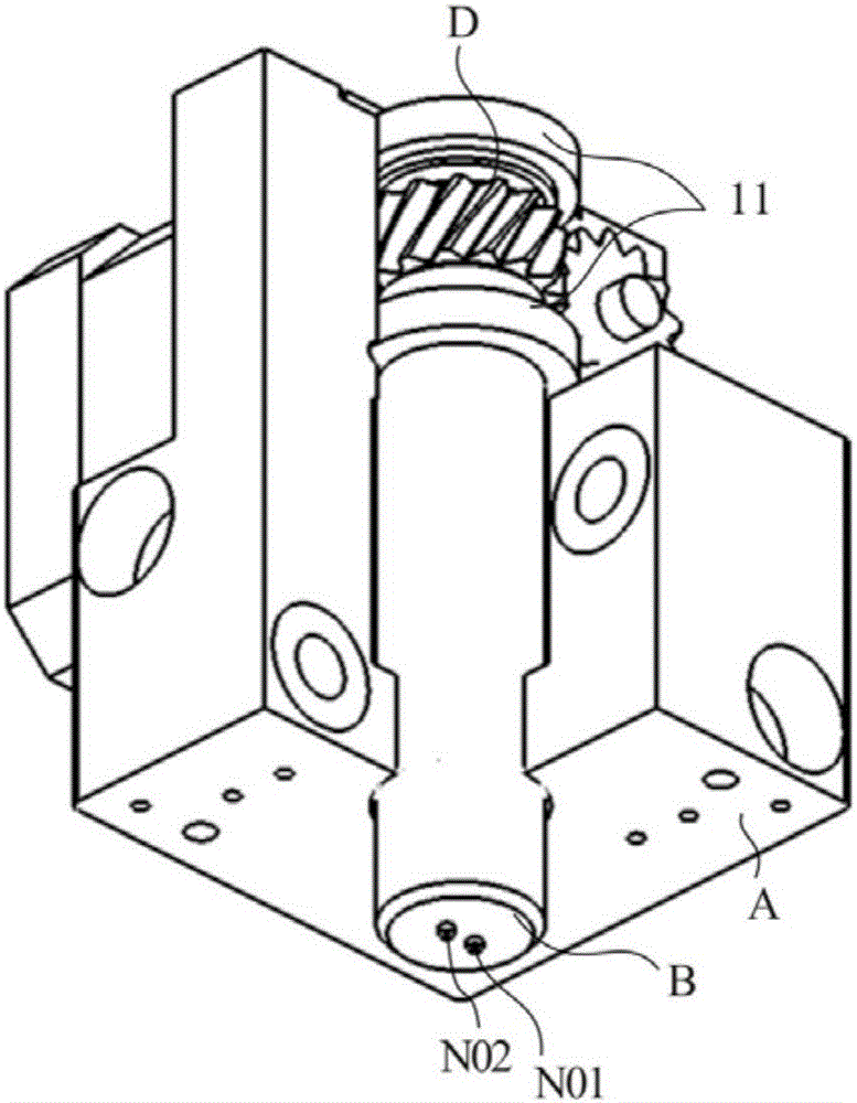 Multi-nozzle 3D spray-head, printing method, and 3D printer