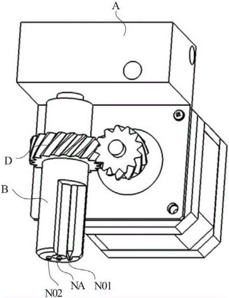 Multi-nozzle 3D spray-head, printing method, and 3D printer