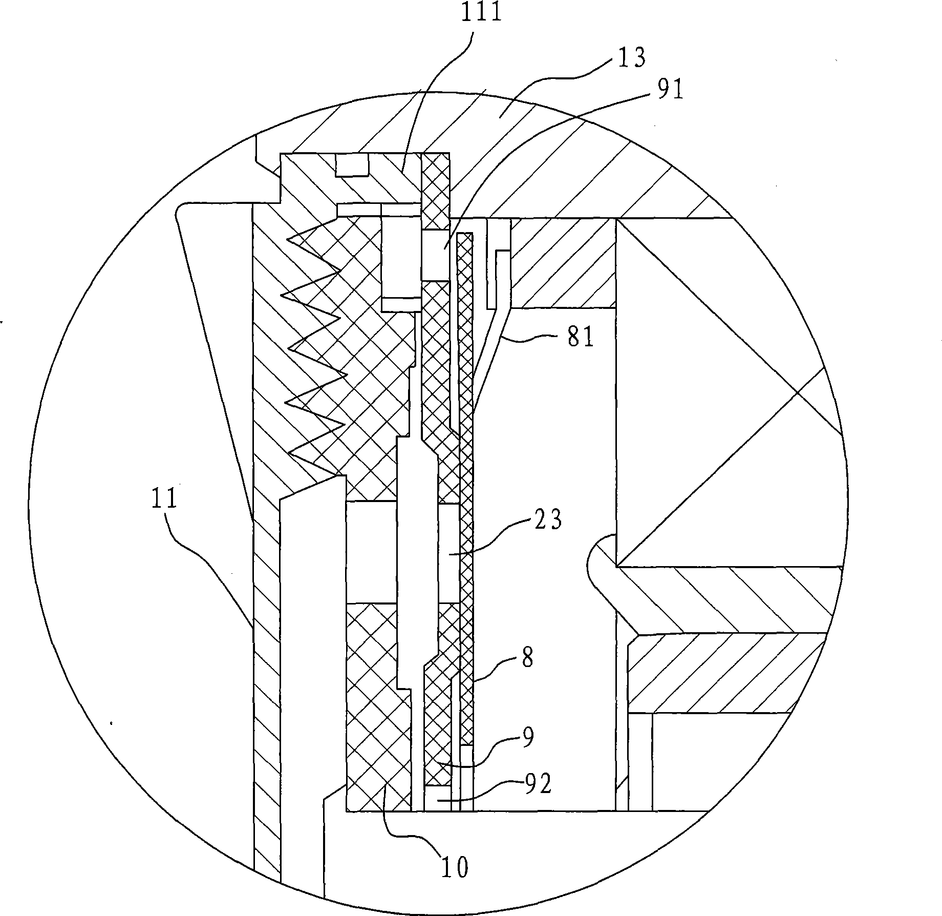 Electric silicon oil clutch water pump