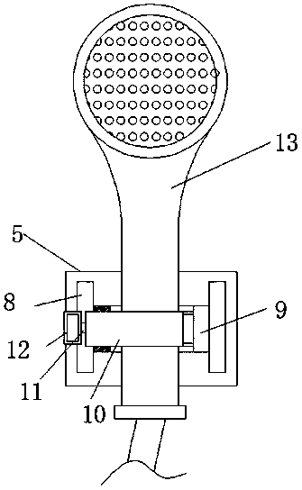 Billing shower head for bath room