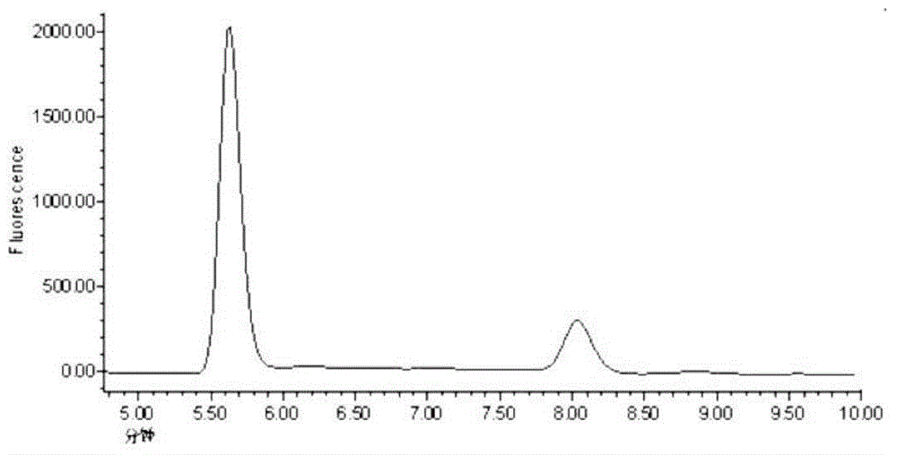 Method for analyzing glucosamine content in whey protein glycosylation product by reverse-phase high performance liquid chromatography (RP-HPLC)