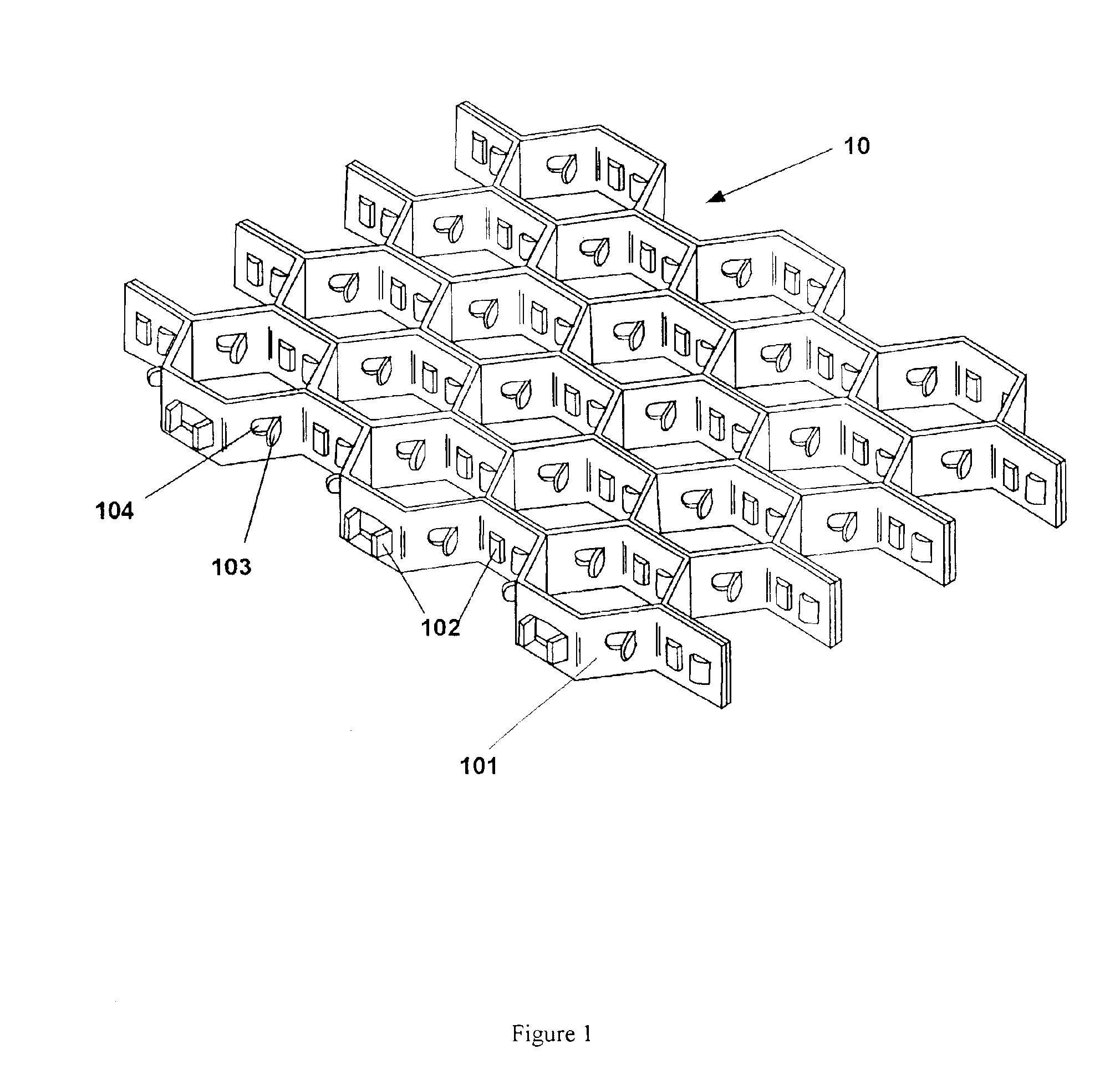 Anchoring system and snap-fit methodology for erosion resistant linings