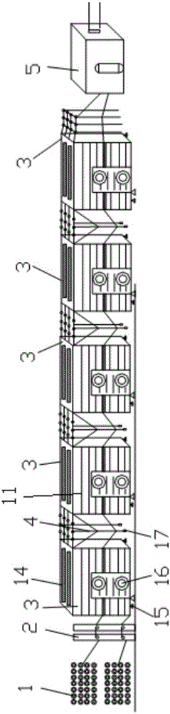 Polyacrylonitrile-based carbon fiber production device and method