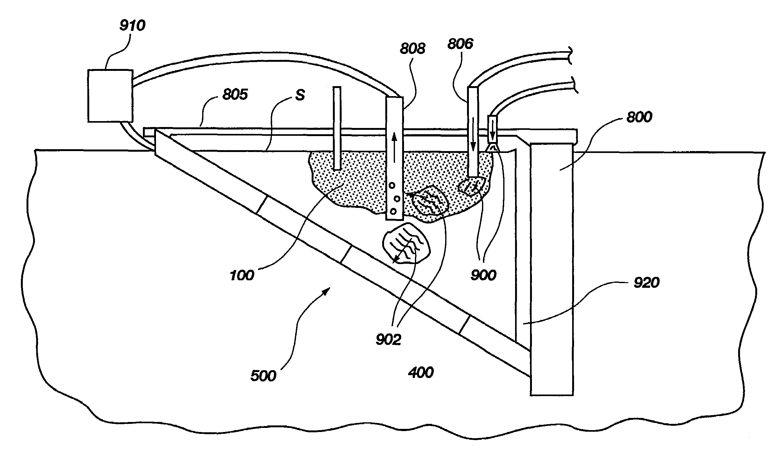 Method of in situ retrieval of contaminants or other substances using a barrier system and leaching solutions