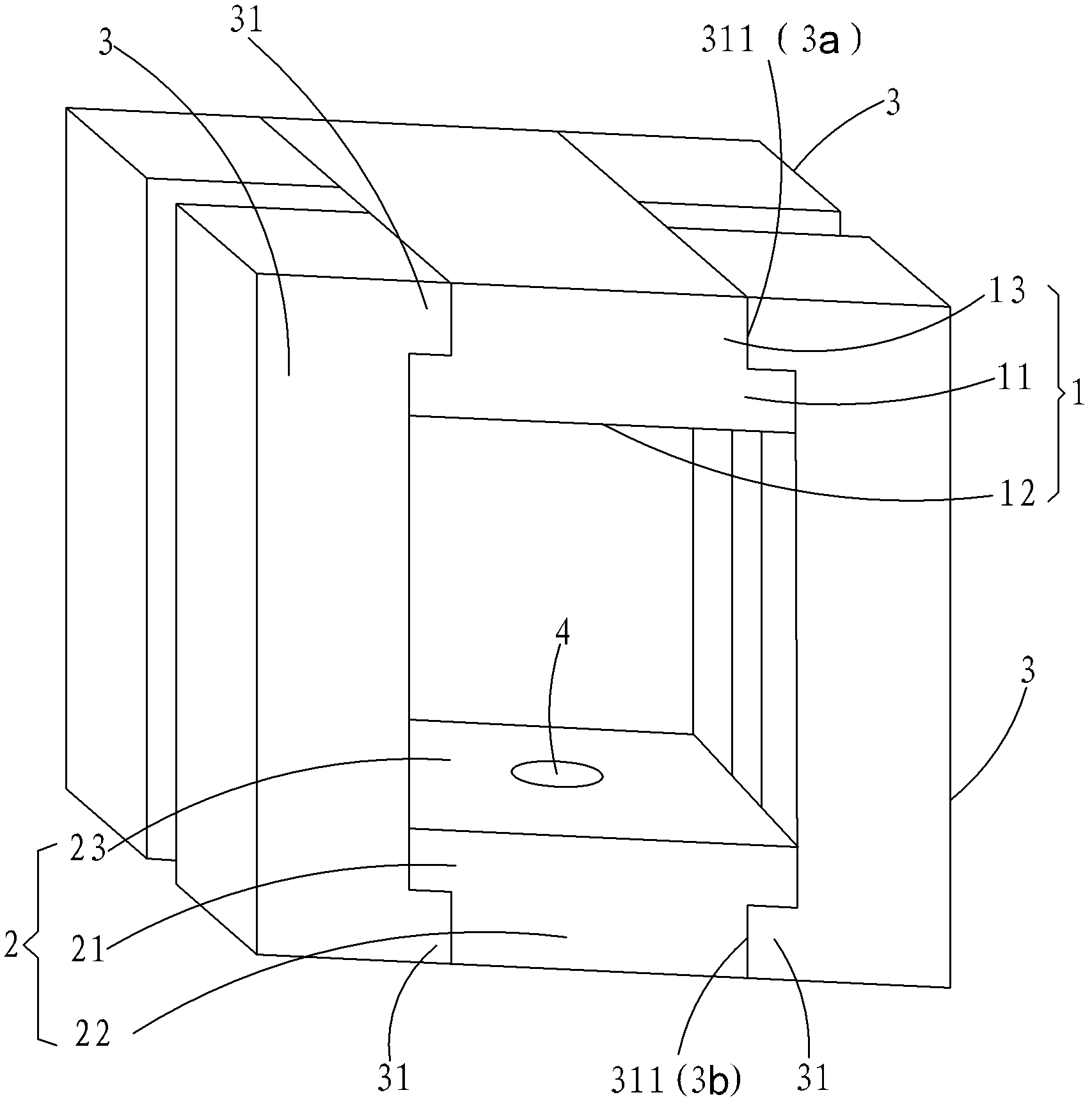 Rack structure of force standard machine