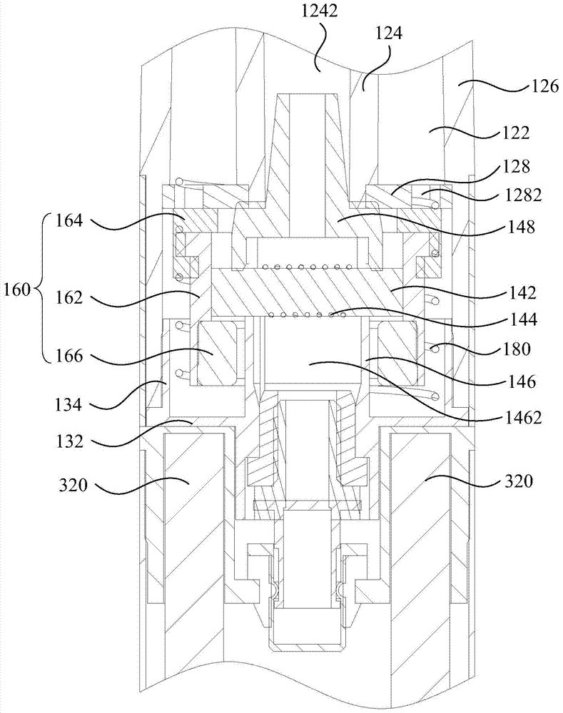 Inspirator and atomization component thereof