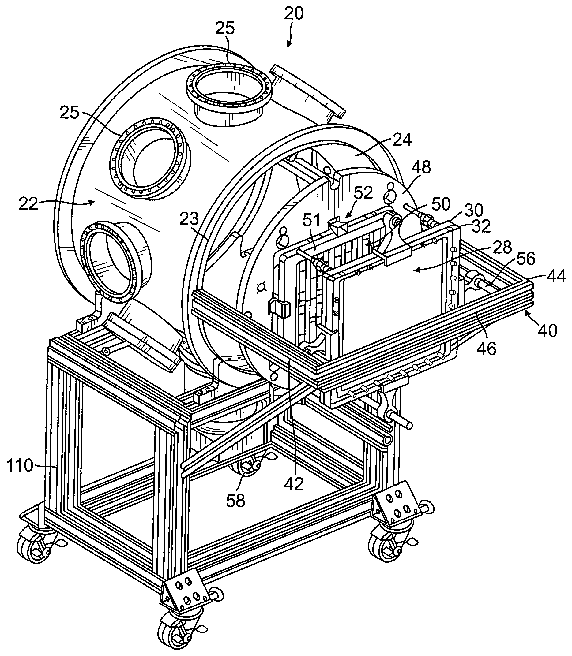 Radio frequency transparent thermal window