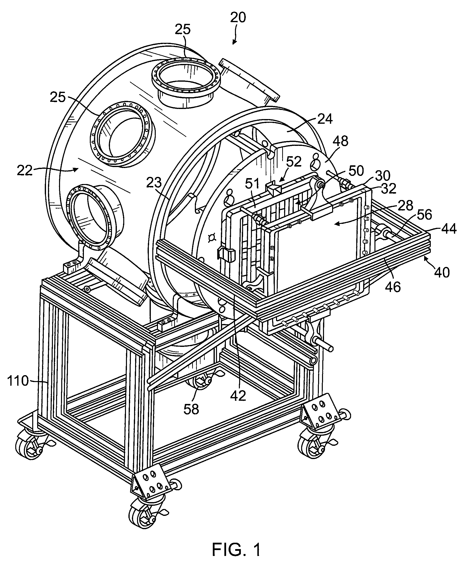 Radio frequency transparent thermal window