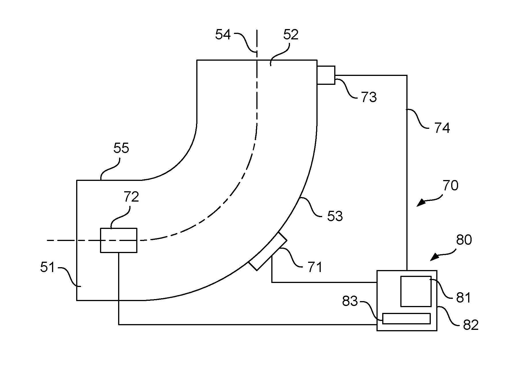 Metering apparatus for and method of determining a characteristic of a fluid flowing through a pipe