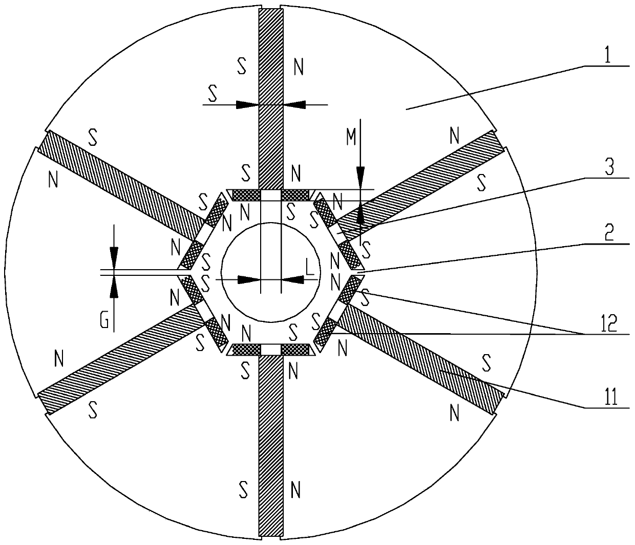 Permanent magnet synchronous motor rotor and permanent magnet synchronous motor