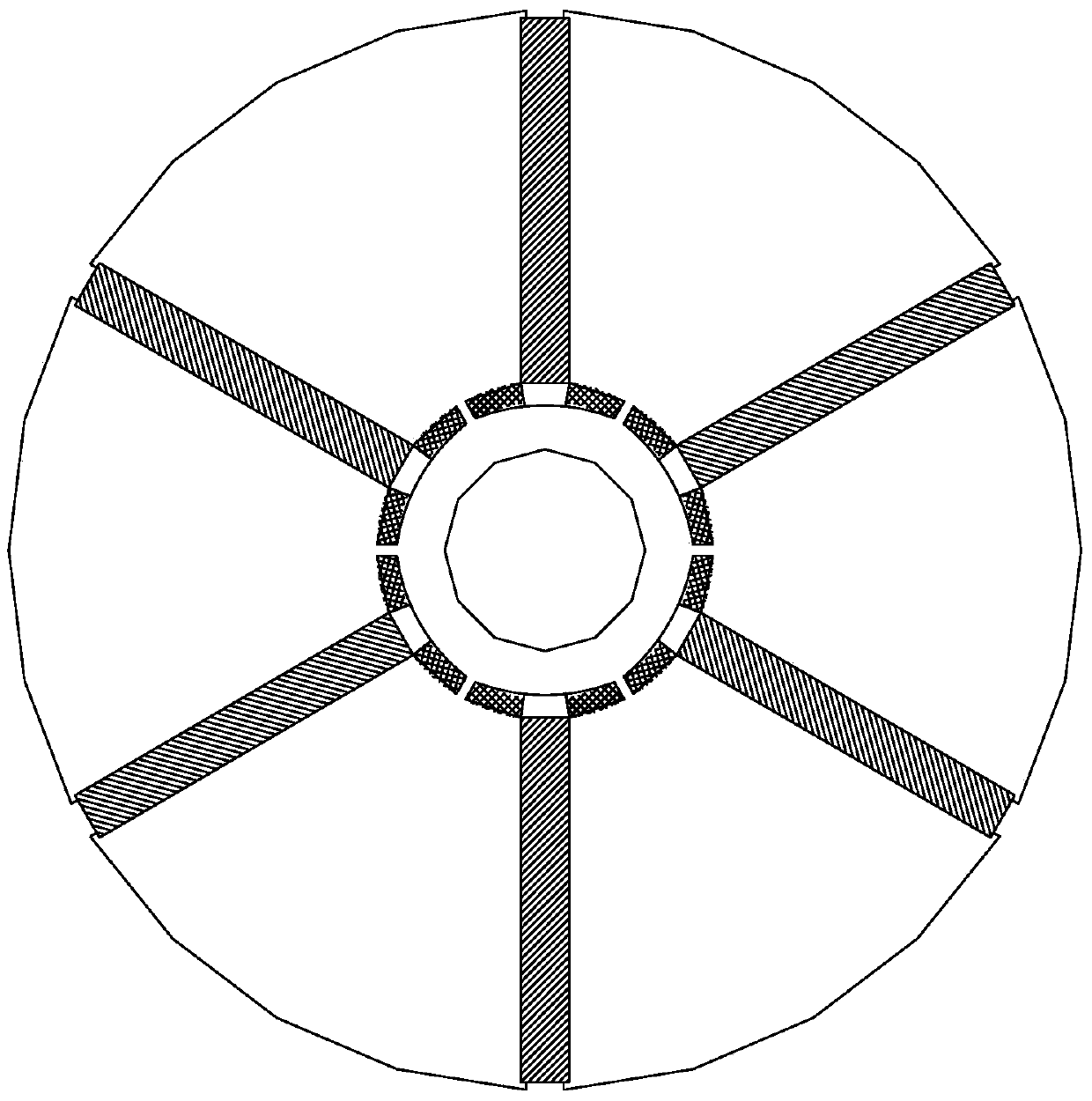 Permanent magnet synchronous motor rotor and permanent magnet synchronous motor