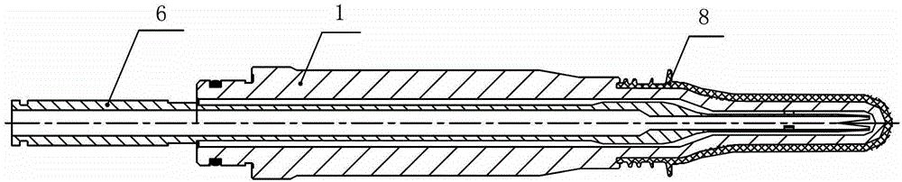 Bottle perform mold structure provided with bottle opening groove