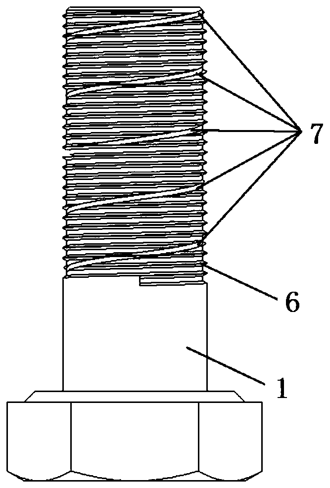 Bolt connecting pair and installation method thereof