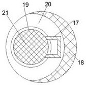 A communication pole with the function of anti-collision and injury reduction