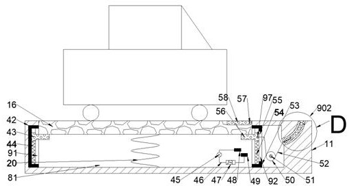 Car-following-preventing parking lot access control device