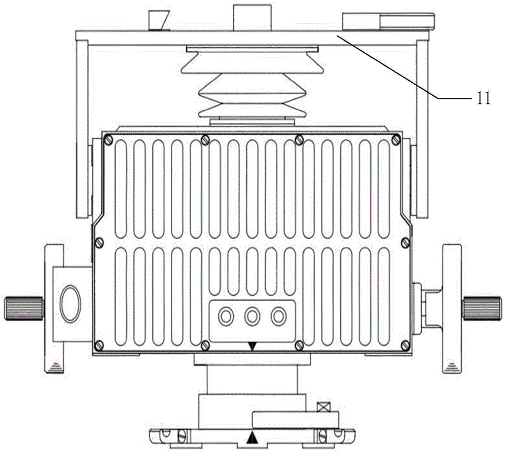 Precision test method of two-freedom-degree tracking angle measurement device