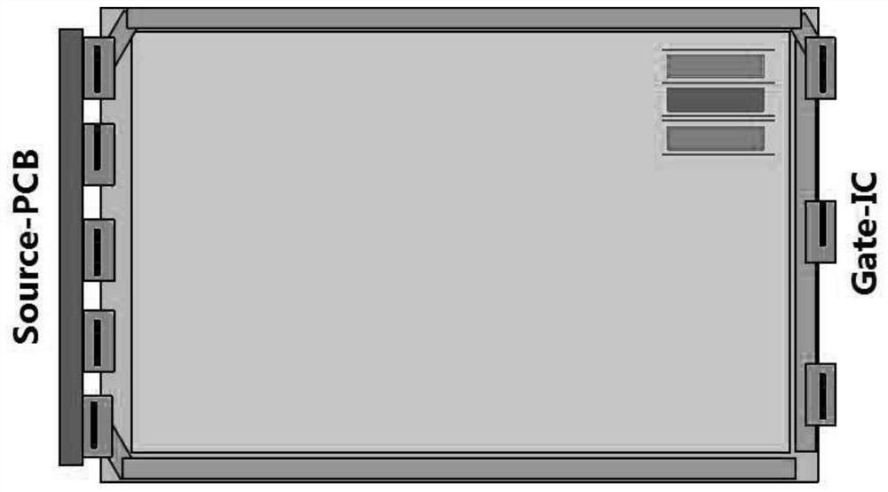 Flexible winding display panel framework