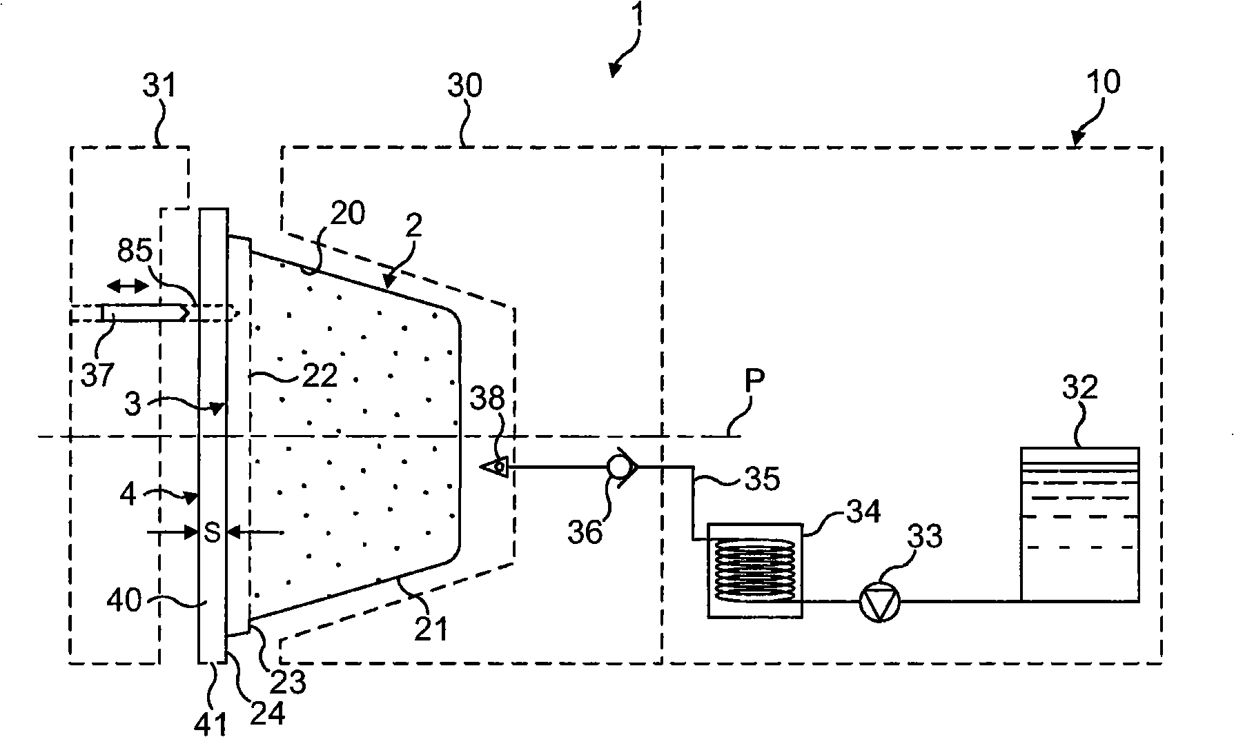 Method for preparing a beverage from a capsule