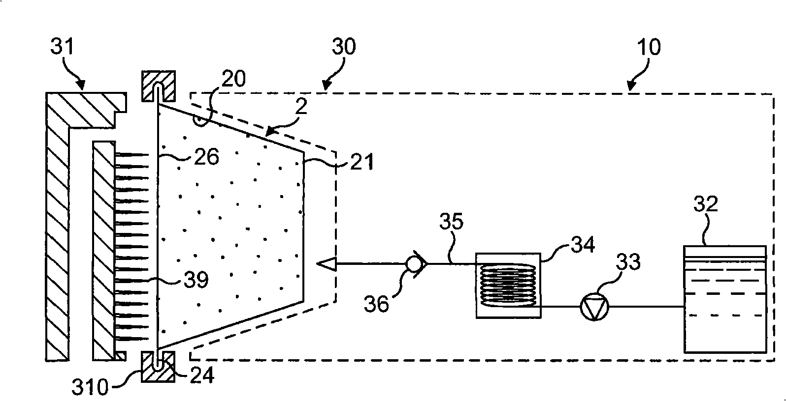 Method for preparing a beverage from a capsule