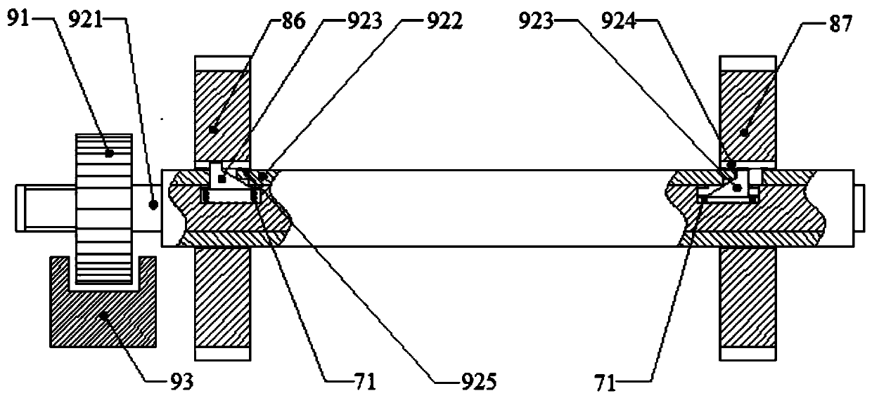 A charging bottom box adapted to automatic charging of different models of mobile phones