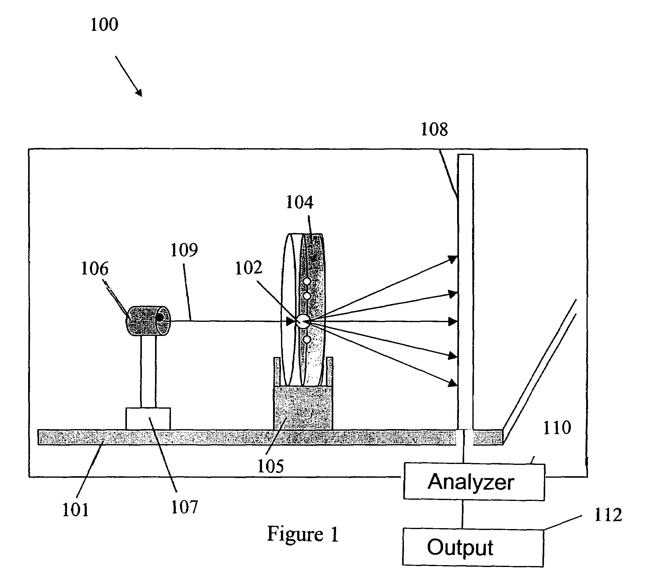 System and method for rapid detection and characterization of bacterial colonies using forward light scattering