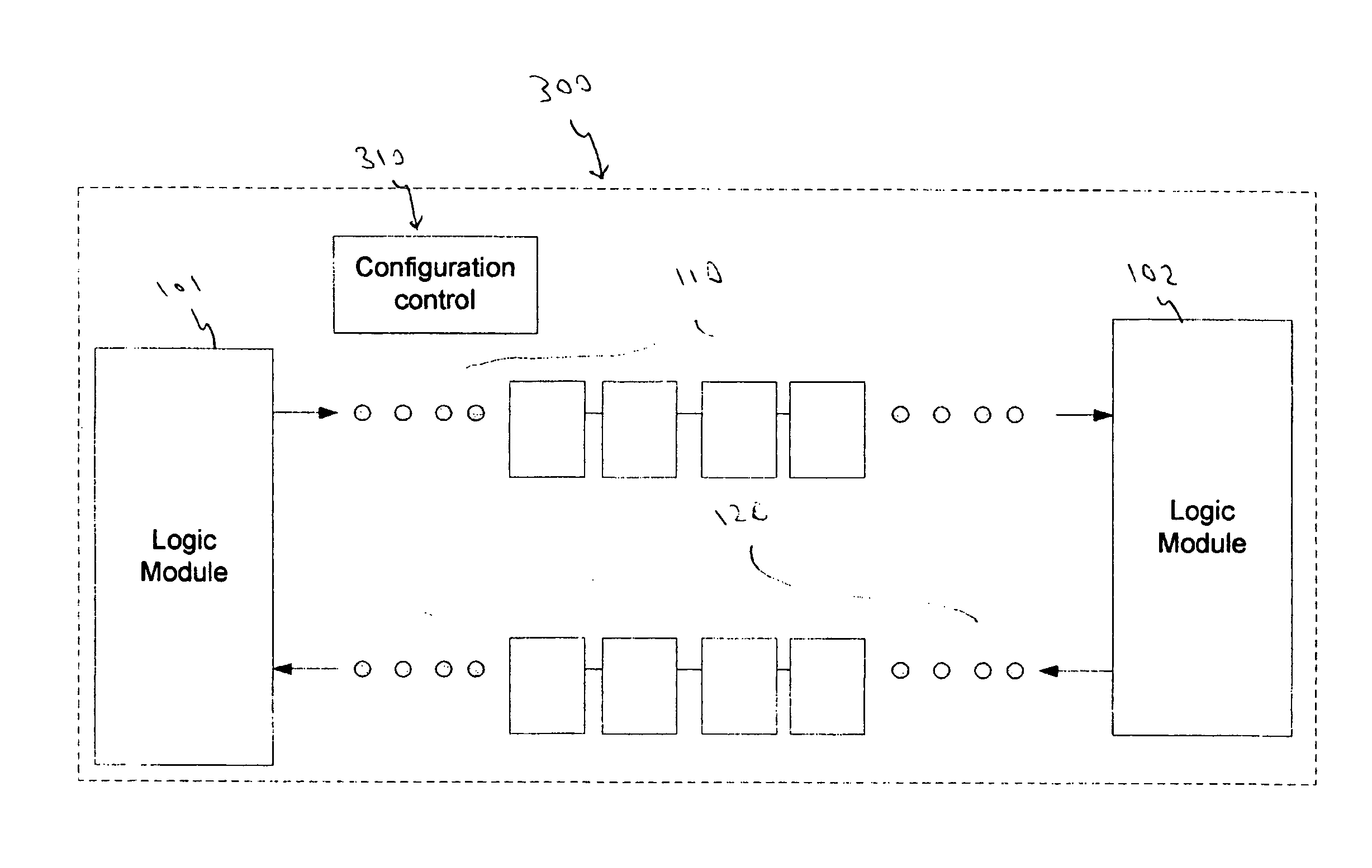 Method and system for elastic signal pipelining