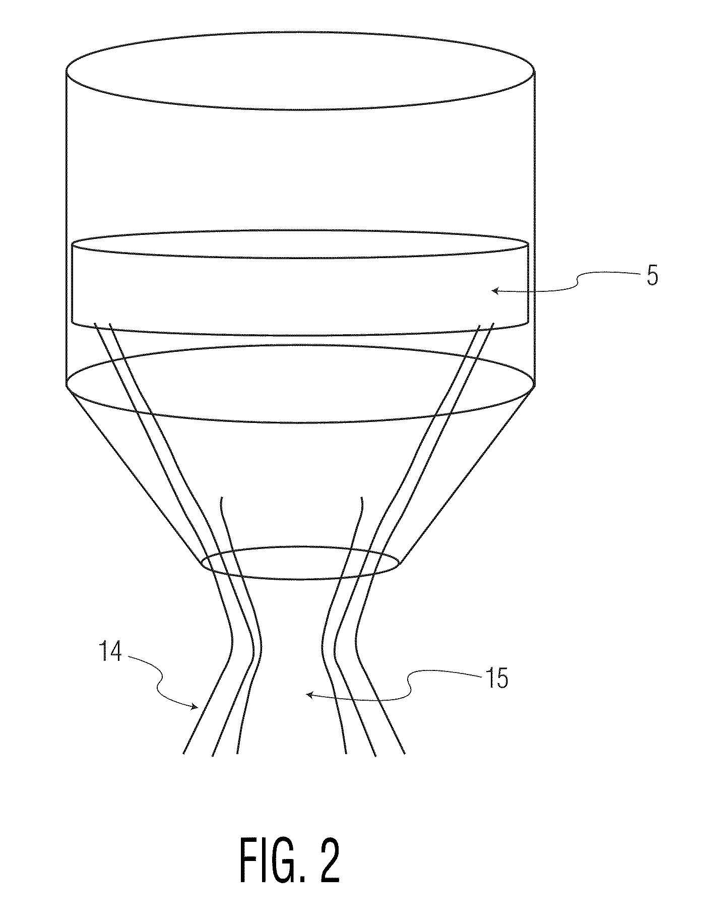 Acoustic offset for tranducer