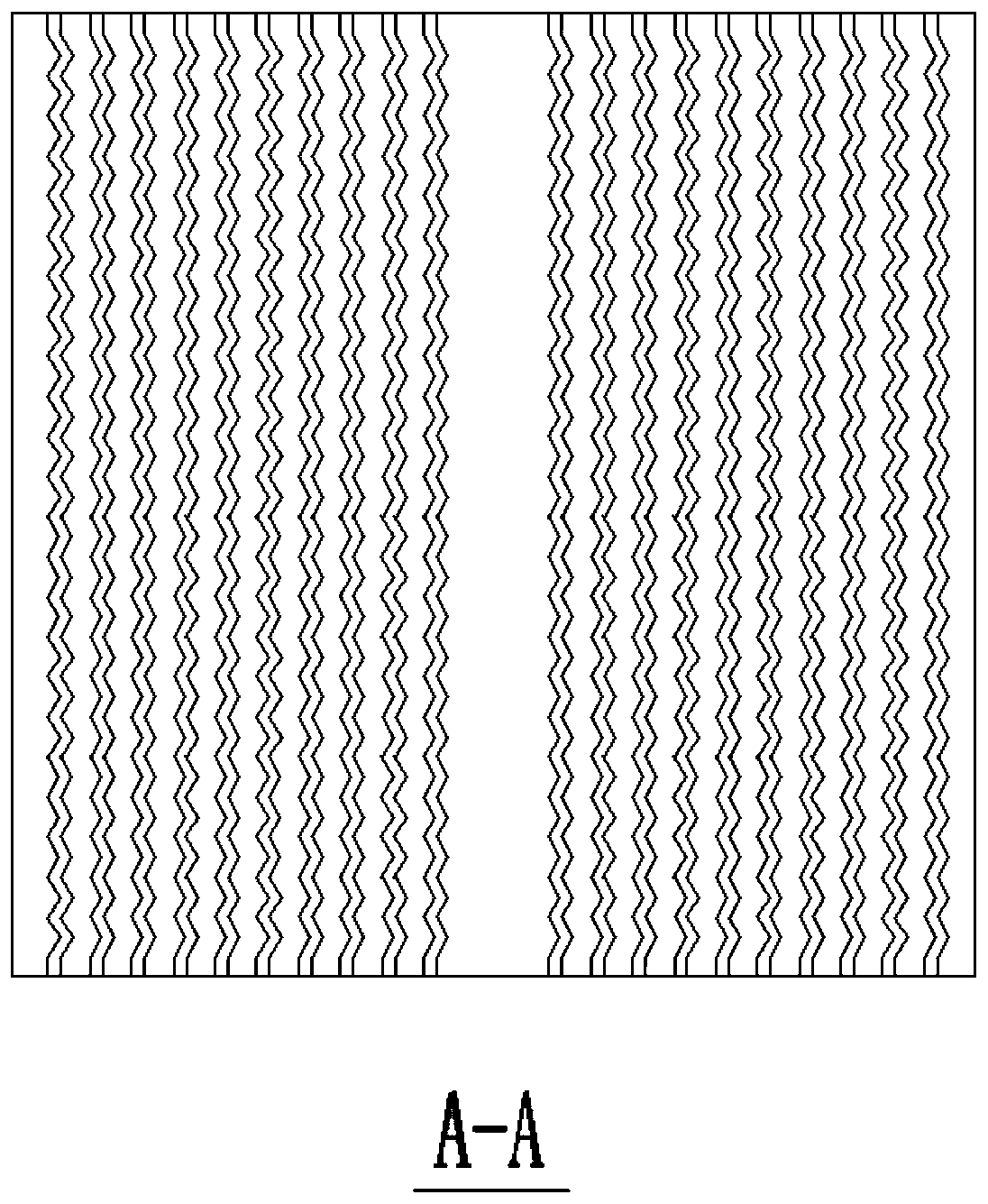 Corrugated plate molten salt heat storing and heat supplying system and working method thereof