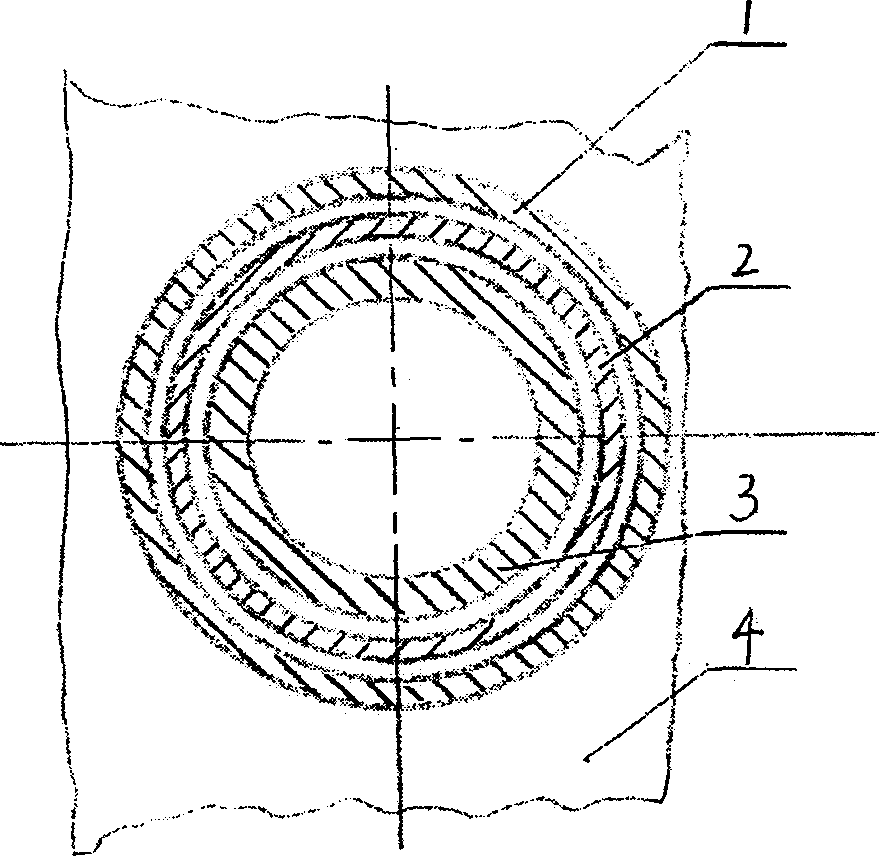 Production method of built-in water-cooling channel cast steel component