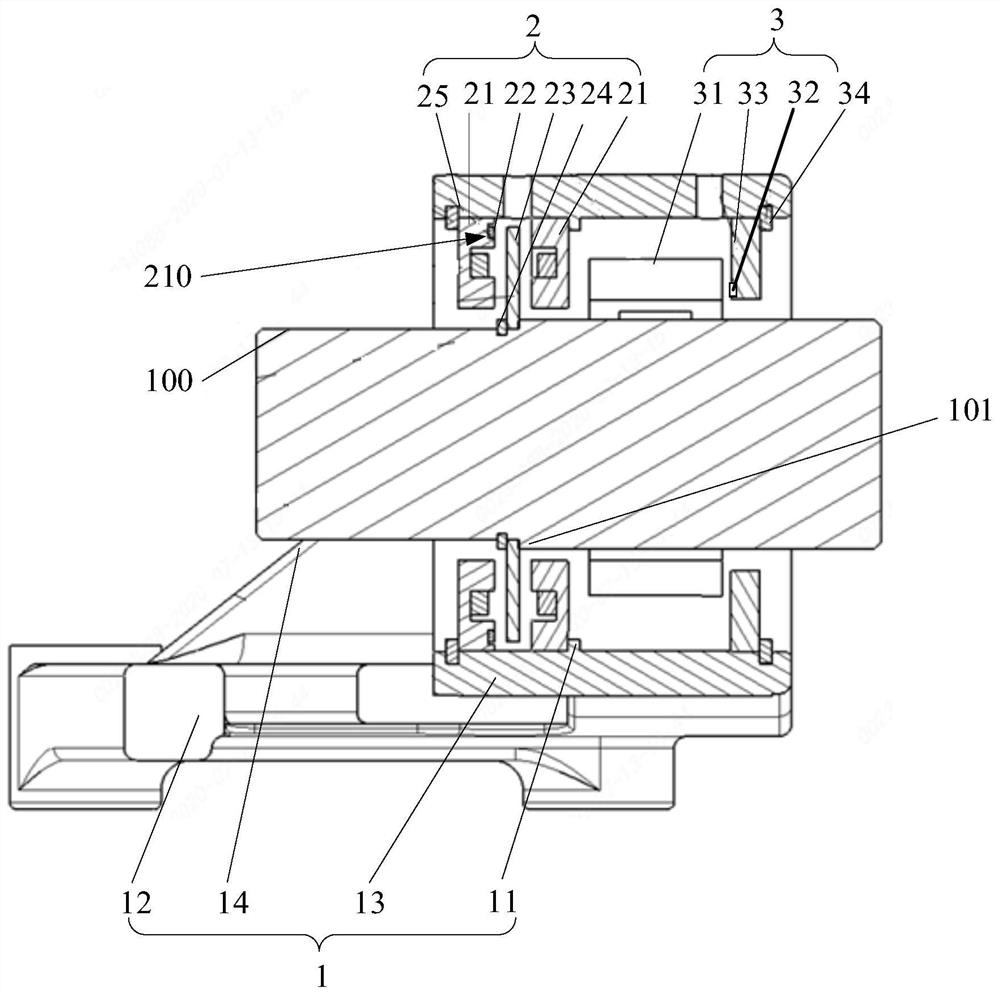 Fixing support of automobile driving shaft