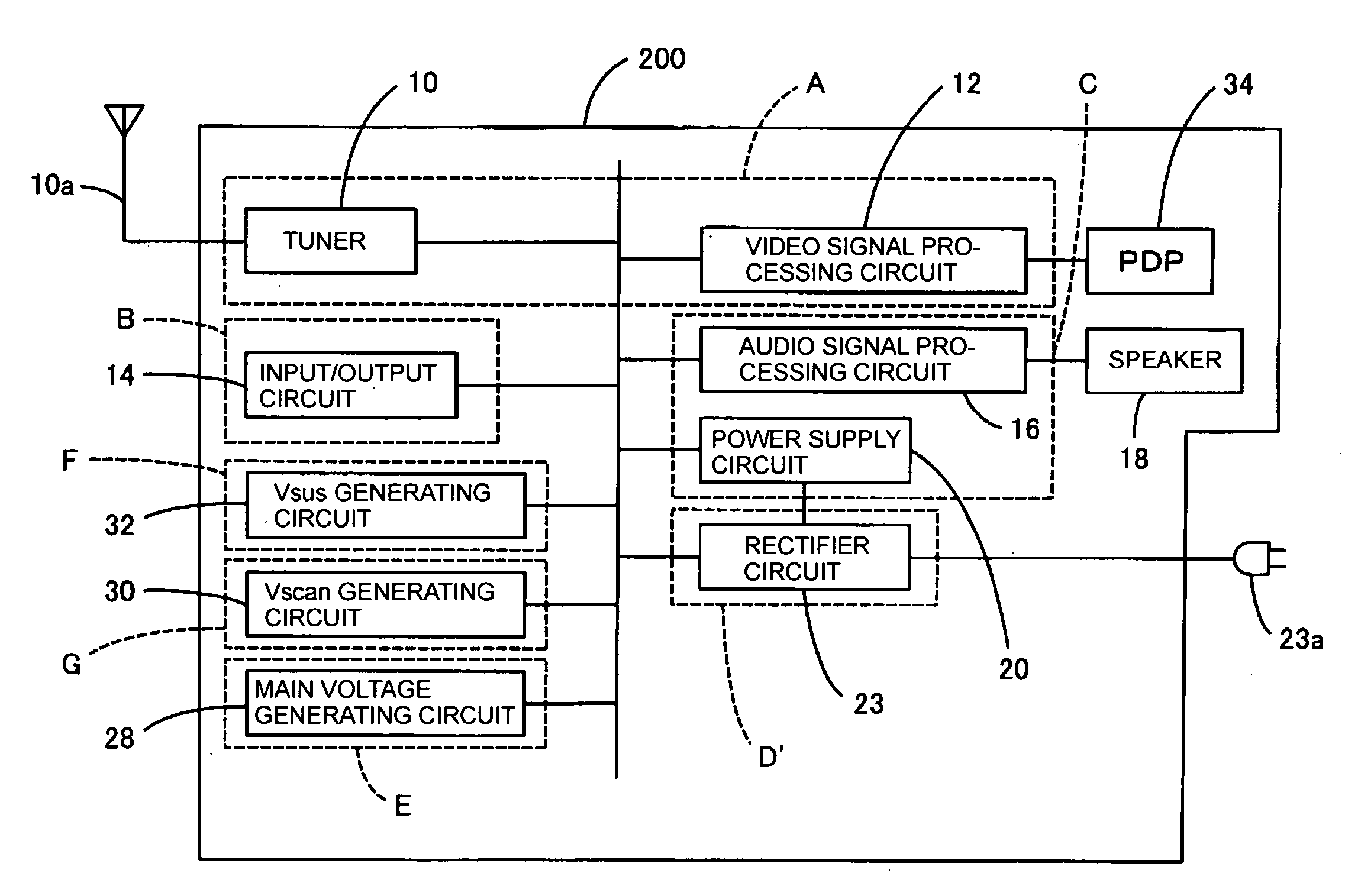 Liquid crystal panel, plasma display panel, and wide-screen liquid crystal television