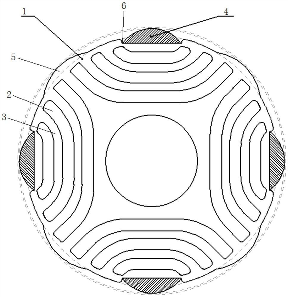 Motor rotors and reluctance motors