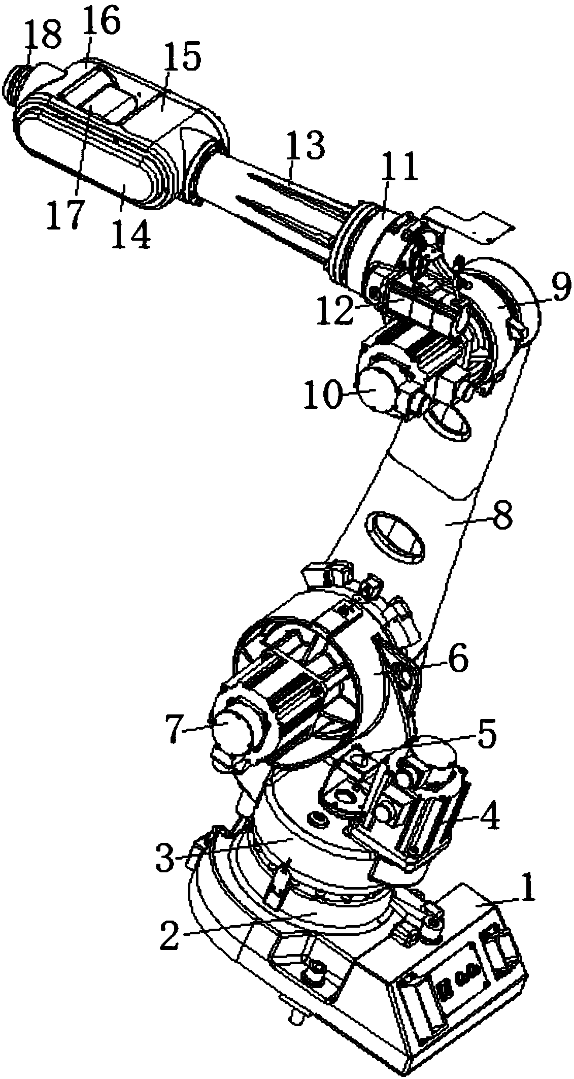 Six-axis robot