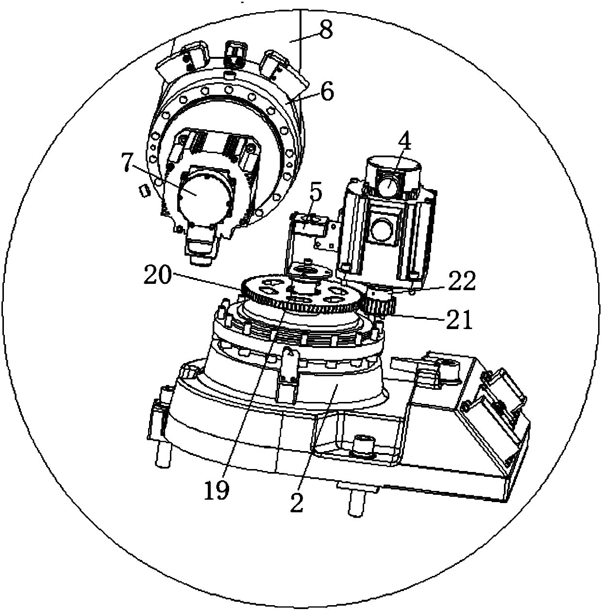 Six-axis robot