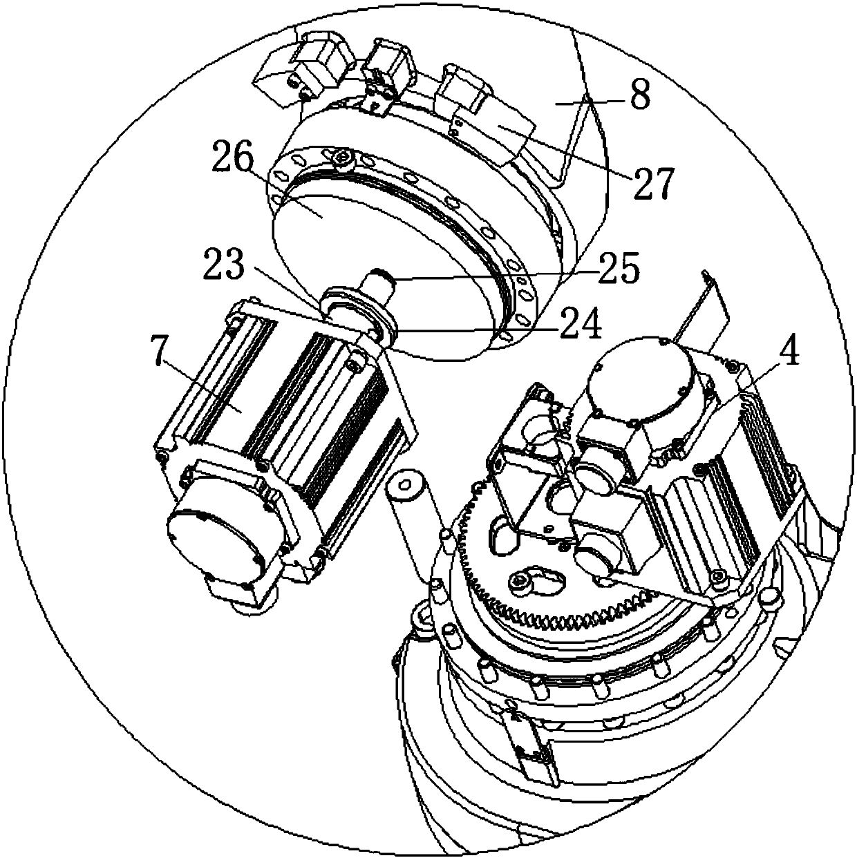 Six-axis robot