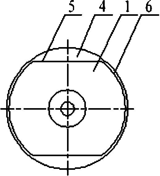 Pin shaft easy to mount and demount