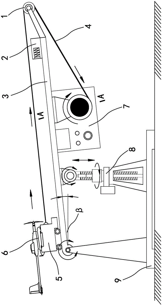 Small-sized electromagnetic clutch dragging type launching ejection device of unmanned aircraft