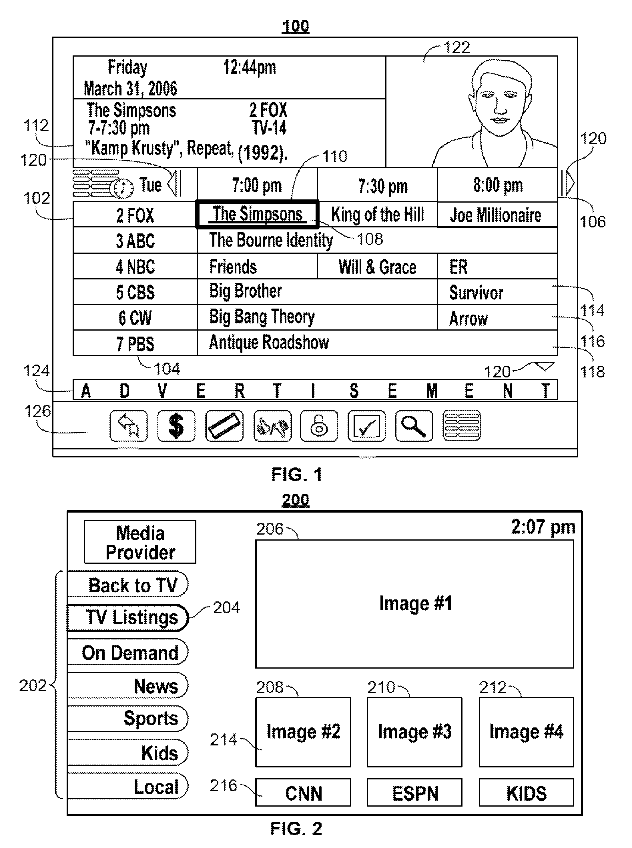 Energy-saving systems and methods for updating media information