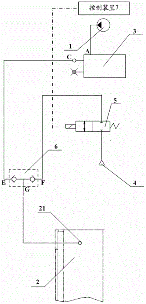 Piston lubricating system for concrete cylinder, control method and device thereof, and pumping equipment