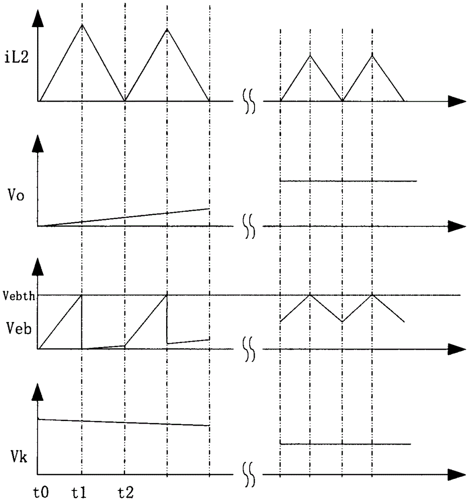 Self-excited Buck circuit