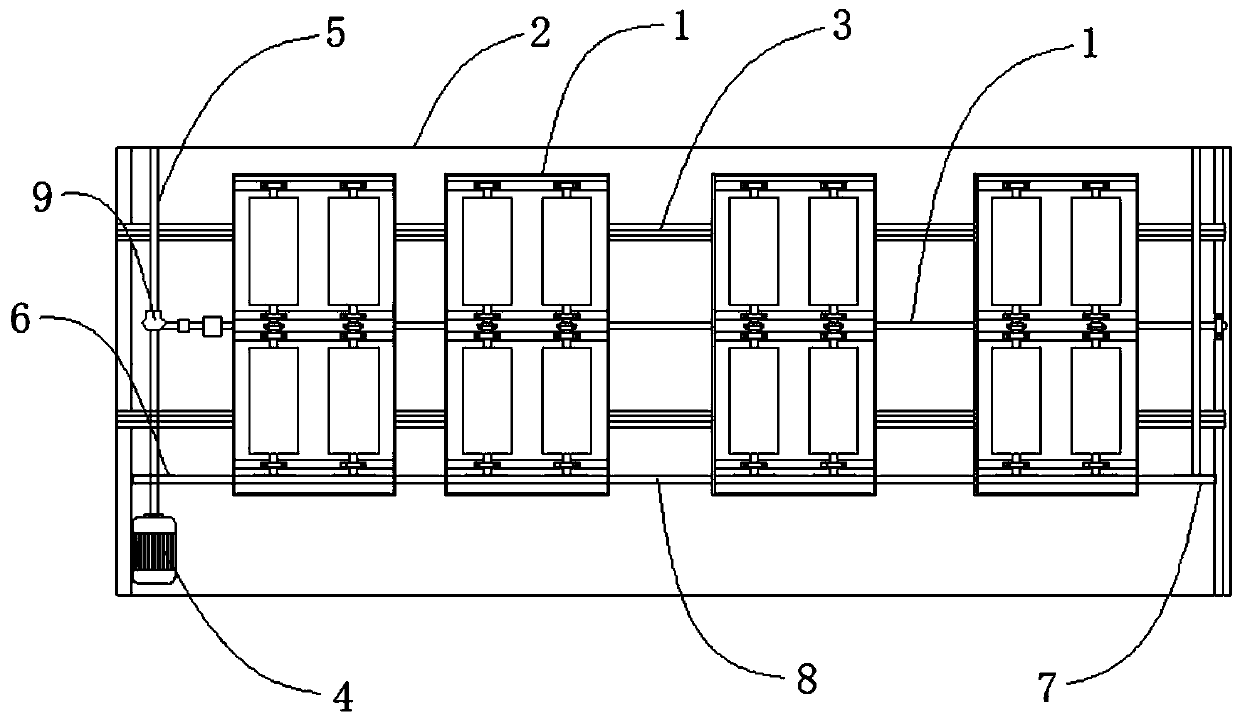 Self-adaptive adjustment method for truck brake table and roller brake table for detection