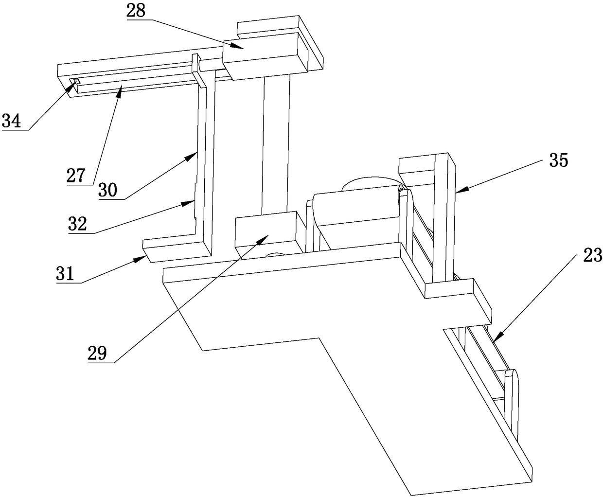 Automatic collecting device for bearing sleeve