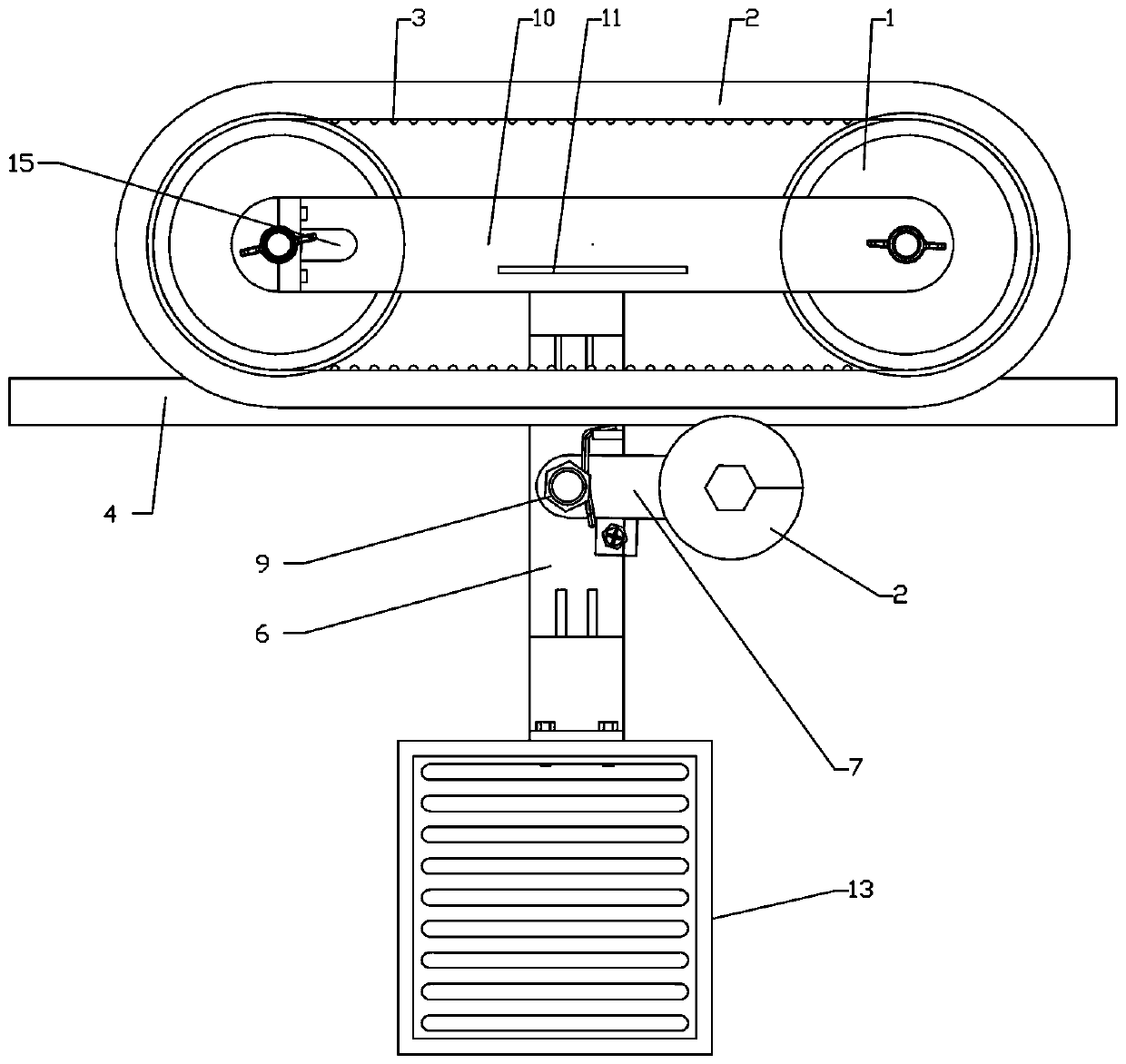 Monorail suspension inspection trolley