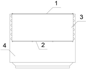 Efficient defrosting device of air cooler