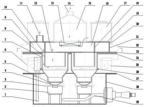 Device and method for multi-component atomizing and mixing