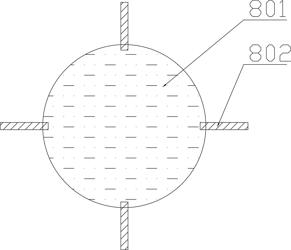 Device and method achieving triaxial shear tests of samples of different sizes